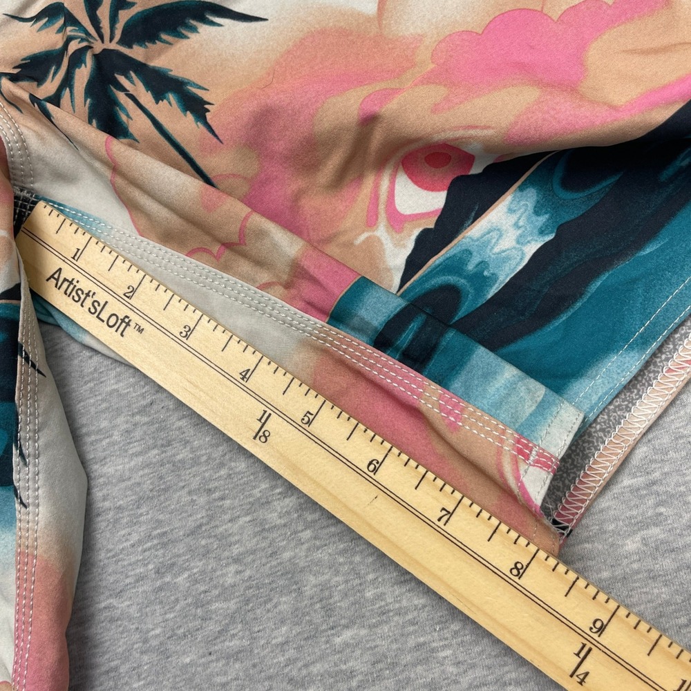 Billabong Board Shorts Mens 30 Tropical Palm Tree Sunset Multicolor EUC - Picture 8 of 9